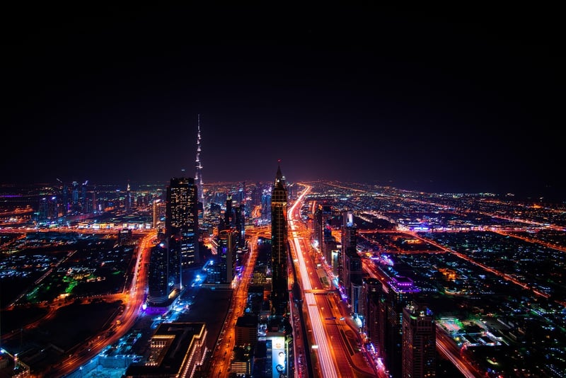 Urban skyline